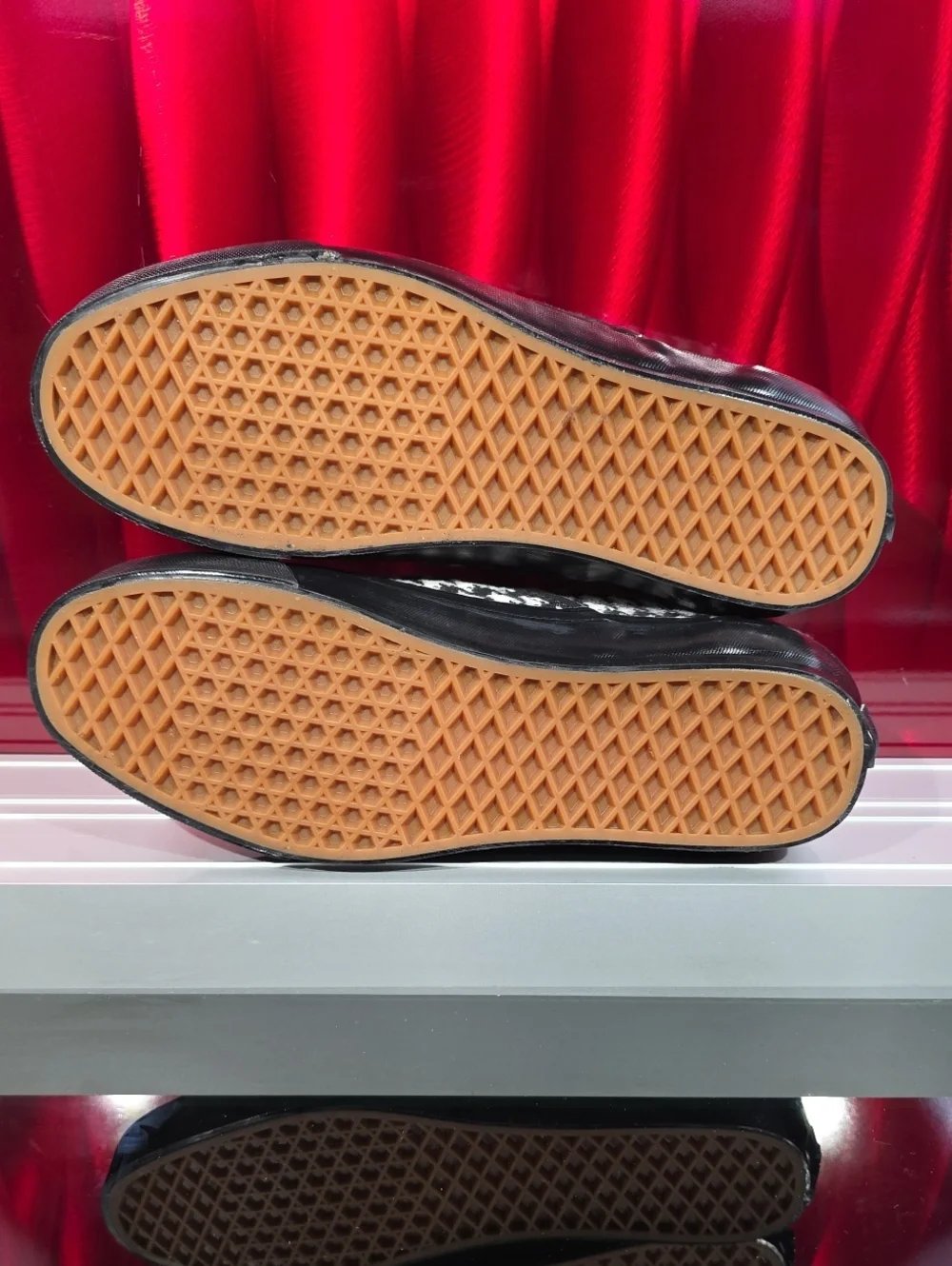 Vans LX Classic Slip On 98 Houndstooth Black White Men's 10 Women's 11.5